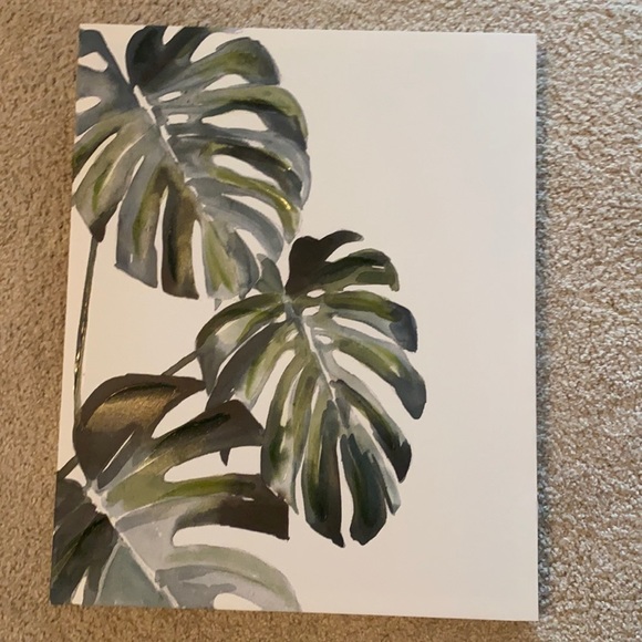 Cute palm leaf wall canvas! - Picture 1 of 1